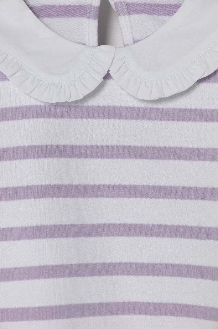 Lány United Colors of Benetton gyerek melegítőfelső pamutból 3O01G10DQ.P.Seasonal lila