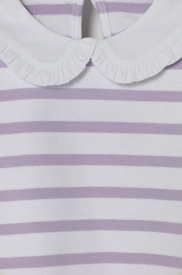 Lány United Colors of Benetton gyerek melegítőfelső pamutból 3O01G10DQ.P.Seasonal lila