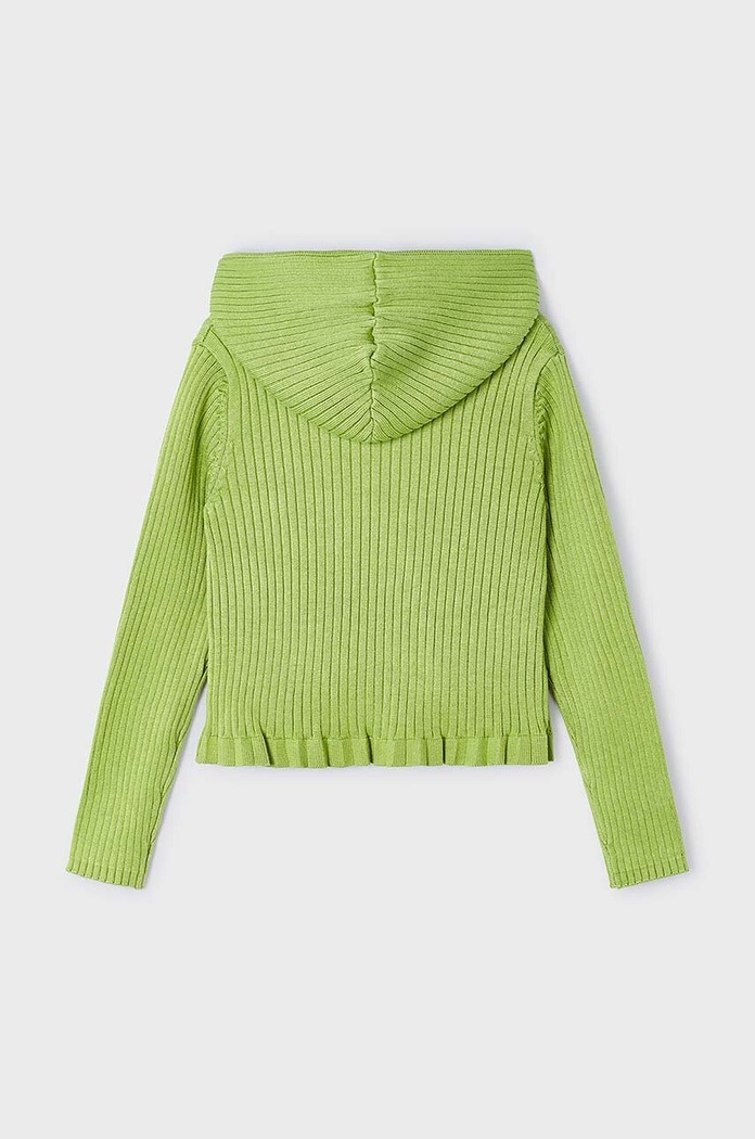 Dziewczynka Mayoral sweter dziecięcy 3355.6E.Mini.PPYH zielony