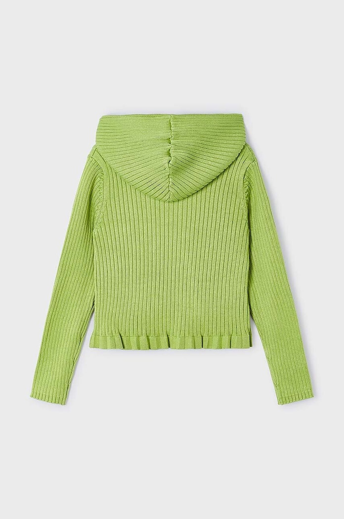 Dziewczynka Mayoral sweter dziecięcy 3355.6E.Mini.PPYH zielony