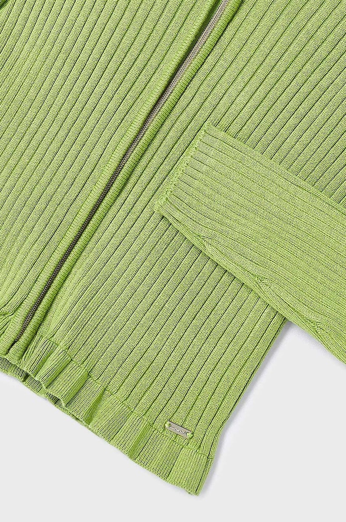 Mayoral sweter dziecięcy zielony 3355.6E.Mini.PPYH