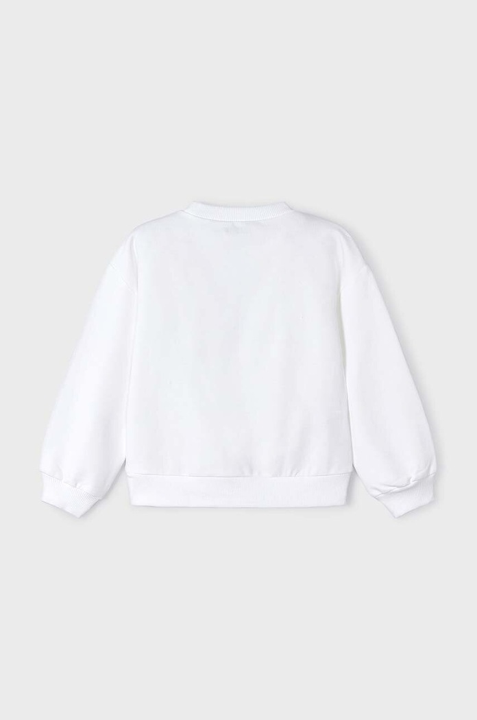 Mayoral bluza dziecięca 3469.6G.Mini.PPYH biały SS24