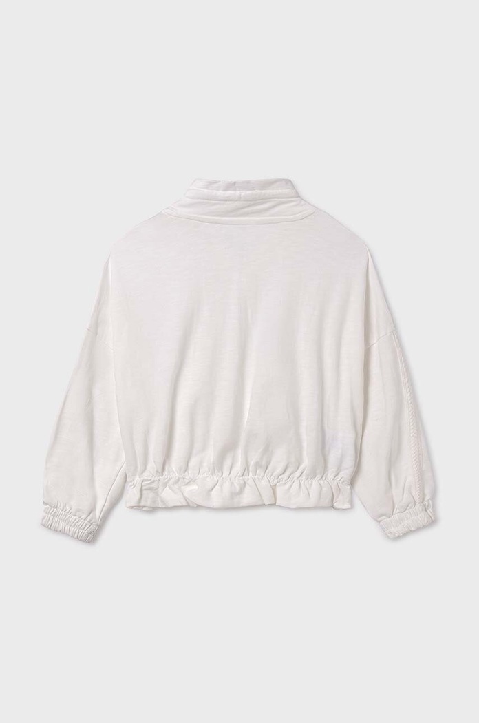 Mayoral bluza bawełniana dziecięca 6461.8C.Junior.PPYH beżowy SS24