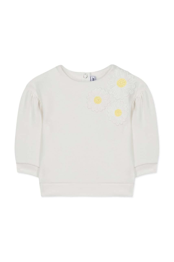 Tartine et Chocolat bluza bawełniana dziecięca TY15011.104 beżowy SS24