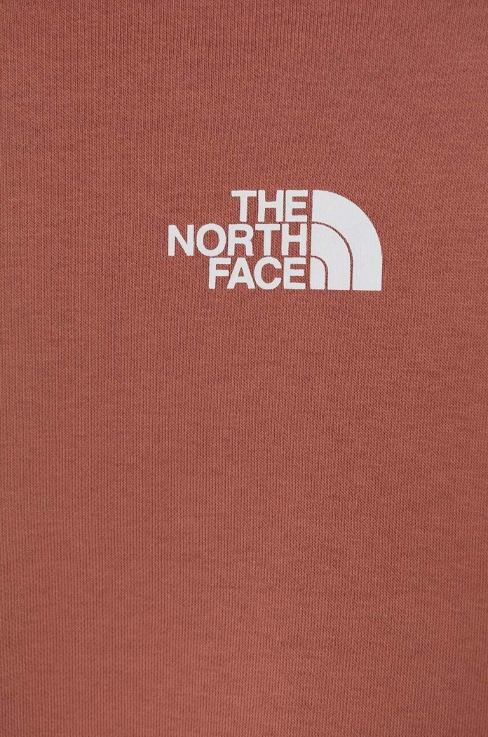 DÍVKA Dětská mikina The North Face NEW CUTLINE CREW FLEECE NF0A877P růžová