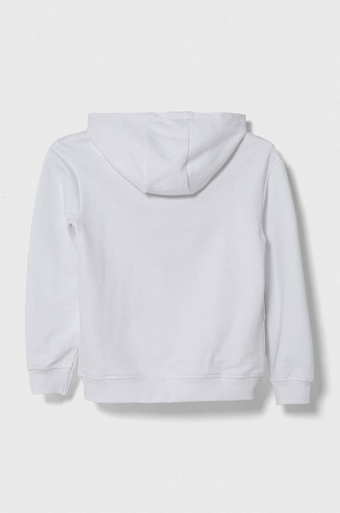 Детски памучен суичър Guess L4RQ23.KAD74.PPYH бял AA00