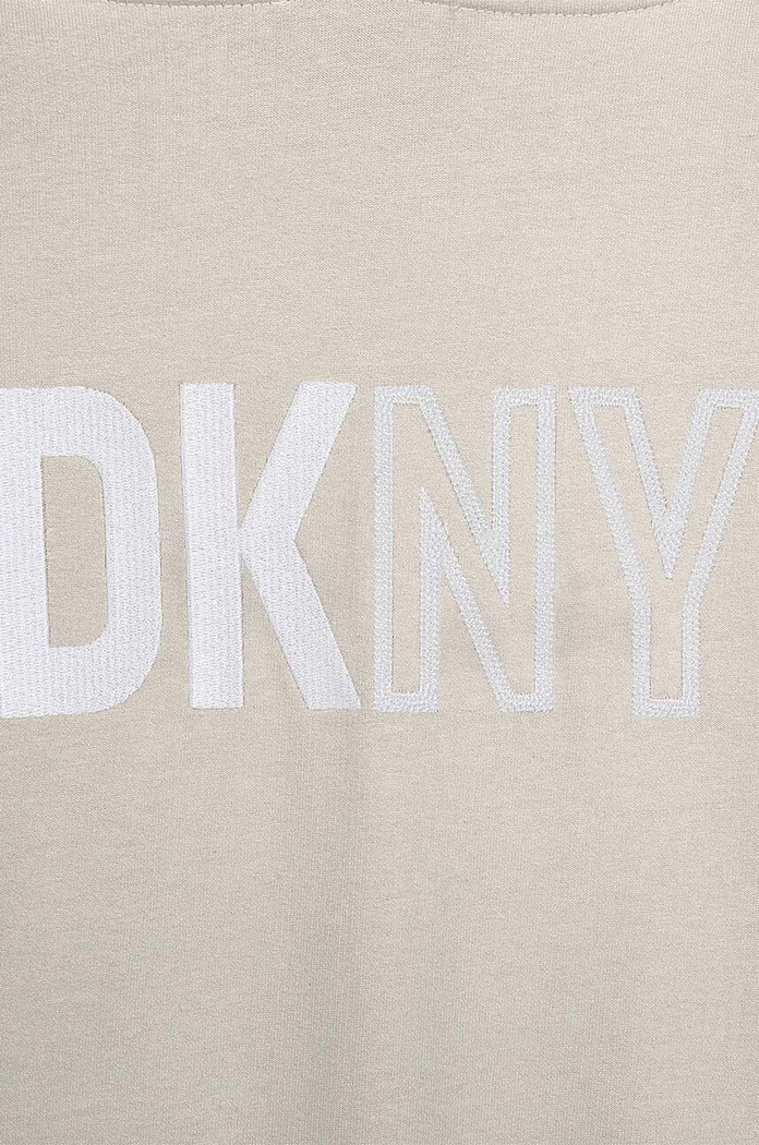 Dětská bavlněná mikina Dkny bílá D60028.114.150