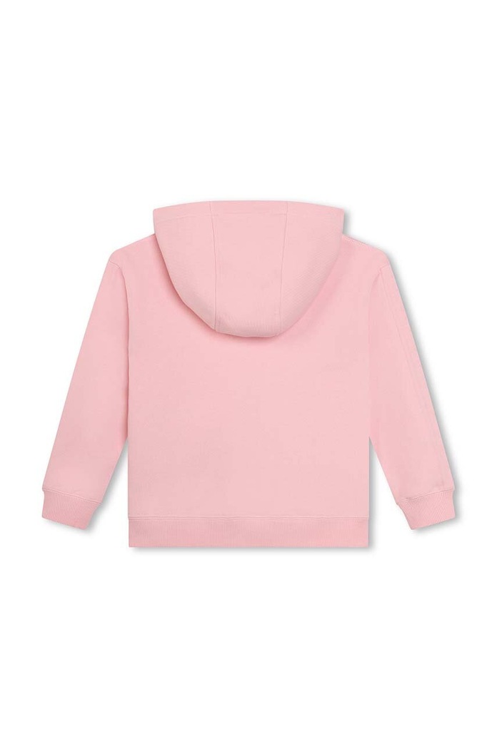 Dječja pamučna dukserica Marc Jacobs W60034.114.150 roza SS24