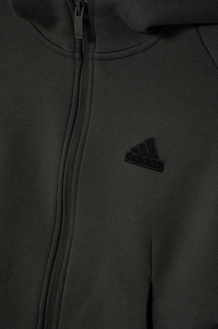 Chlapec Detská mikina adidas IM8398 zelená