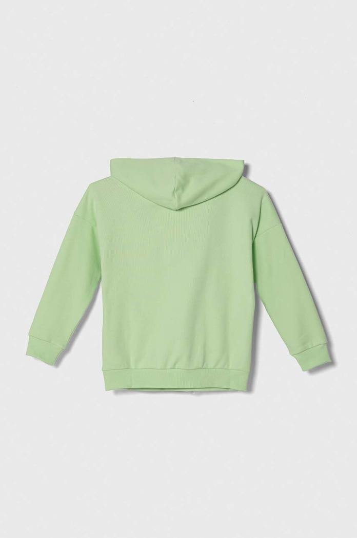 Dětská mikina adidas IS4414 zelená SS24