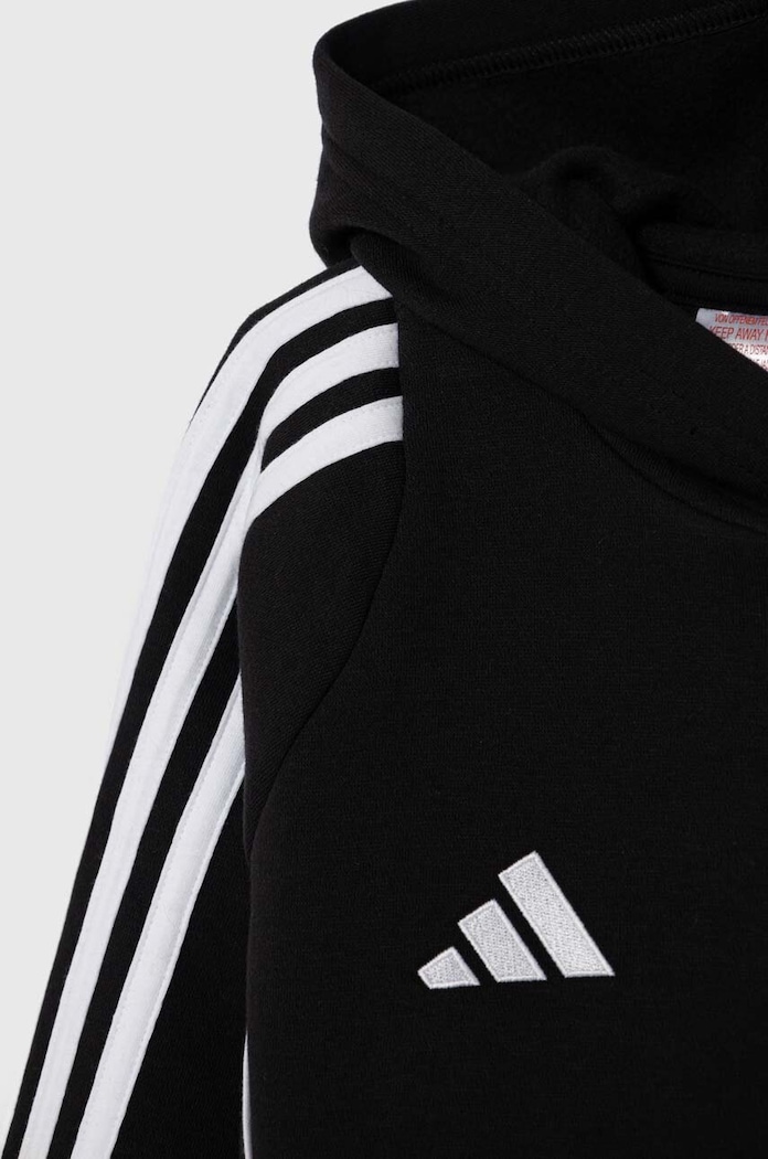 Αγορίστικα Παιδική μπλούζα adidas Performance TIRO24 SWHOODY IJ5611 μαύρο