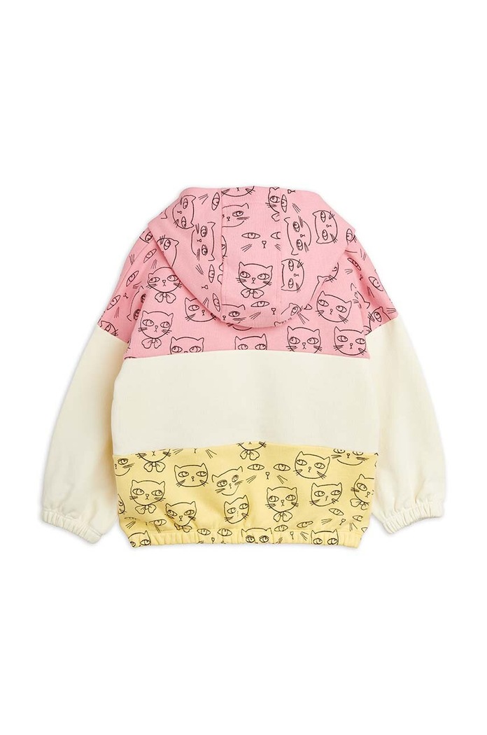 Chłopiec Mini Rodini bluza bawełniana dziecięca Cathlethes 2422014228 różowy