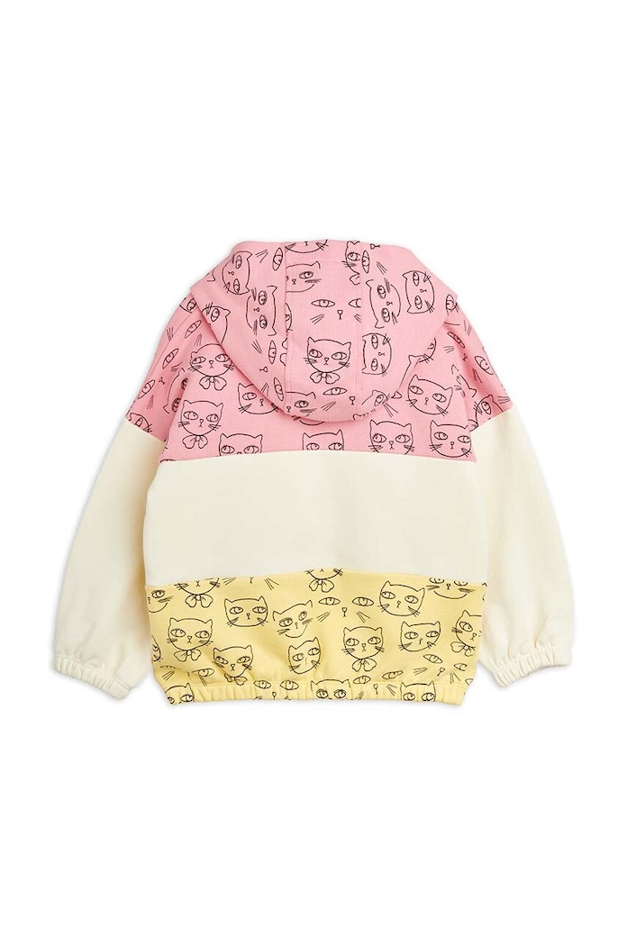Chłopiec Mini Rodini bluza bawełniana dziecięca Cathlethes 2422014228 różowy