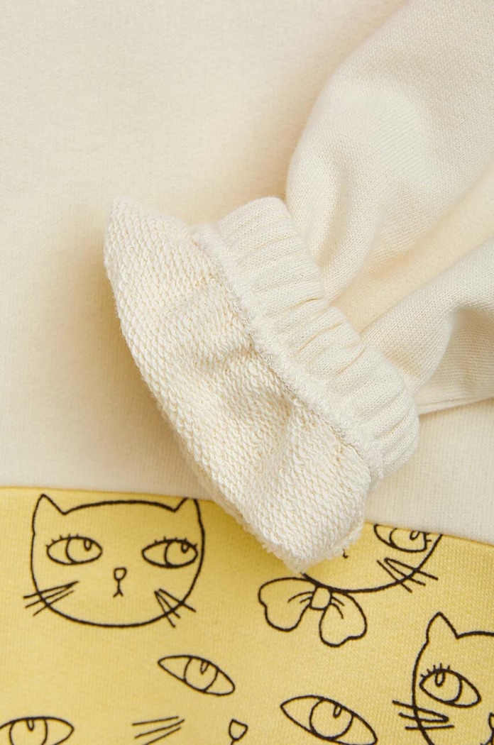 Mini Rodini bluza bawełniana dziecięca Cathlethes różowy 2422014228