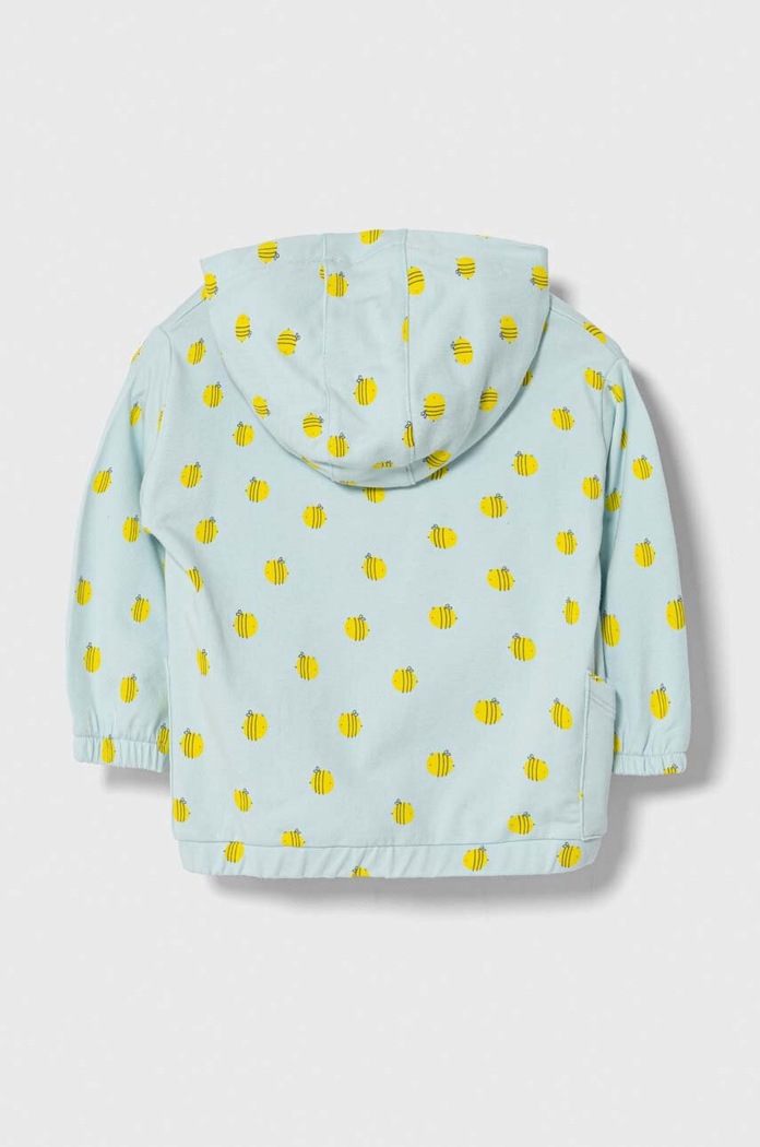 Mikina pre bábätká United Colors of Benetton 3VHBA5015.W.Seasonal modrá SS24
