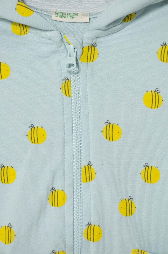 Chlapec Mikina pre bábätká United Colors of Benetton 3VHBA5015.W.Seasonal modrá