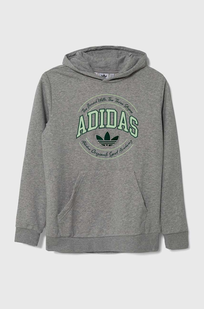 adidas Originals bluza dziecięca pozostałe szary IR9620