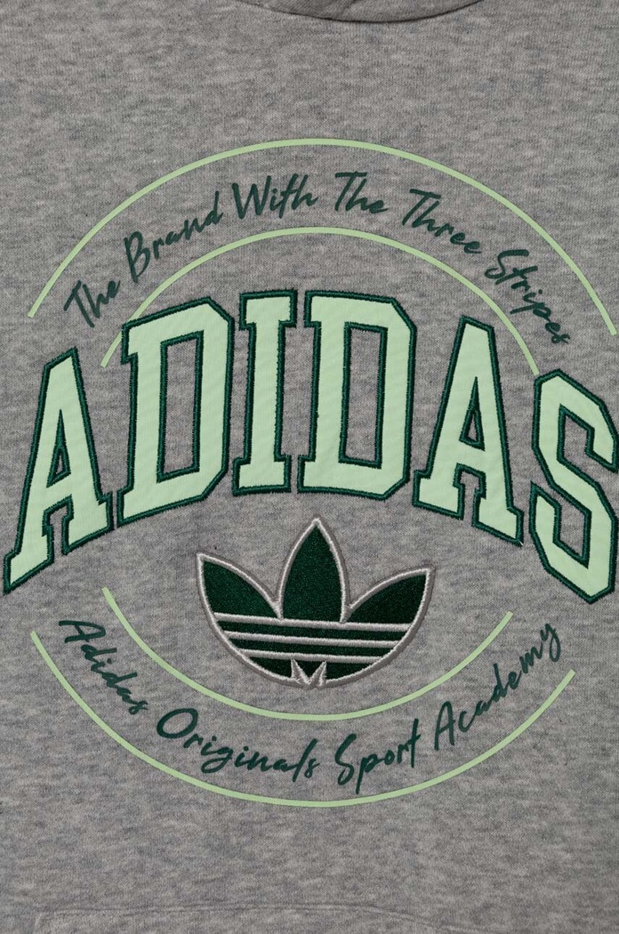 Chłopiec adidas Originals bluza dziecięca IR9620 szary