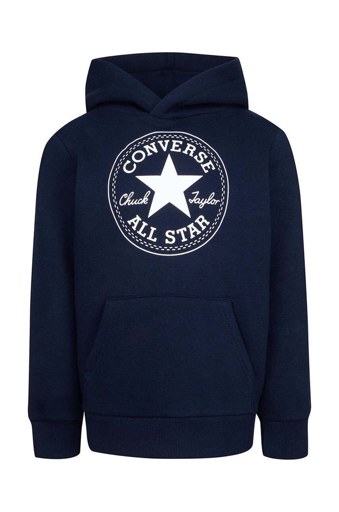 Converse bluza dziecięca z kapturem zielony 8CC858