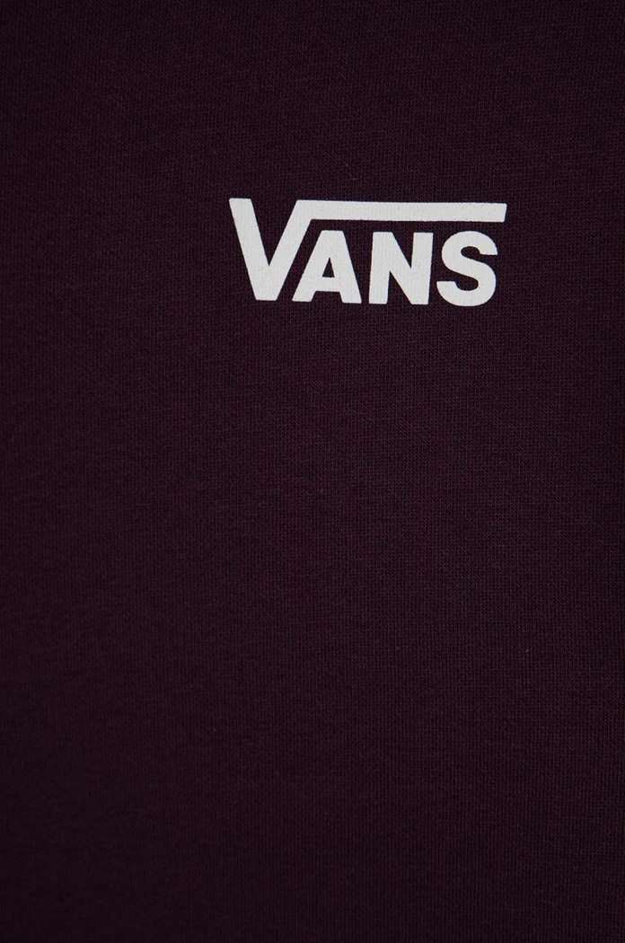 Chłopiec Vans bluza dziecięca EXPOSITION CHECK CREW VN0008CBCHJ fioletowy