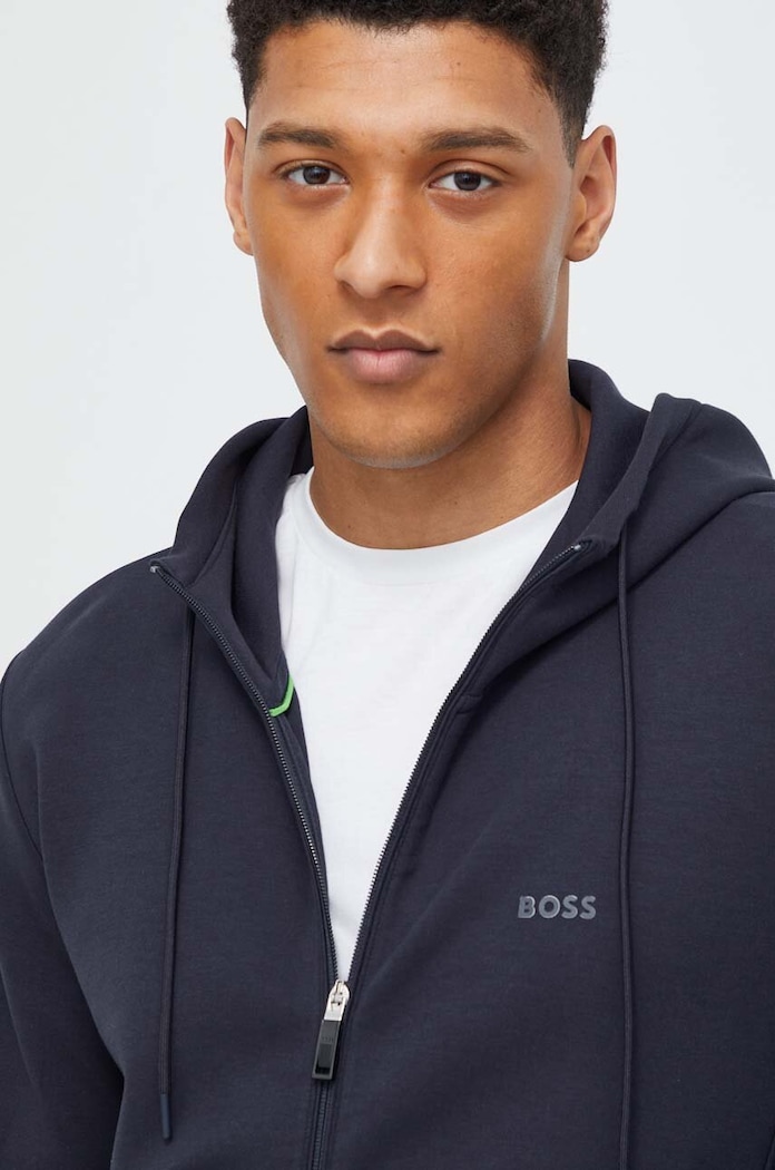 BOSS Green bluză 50506161 bleumarin