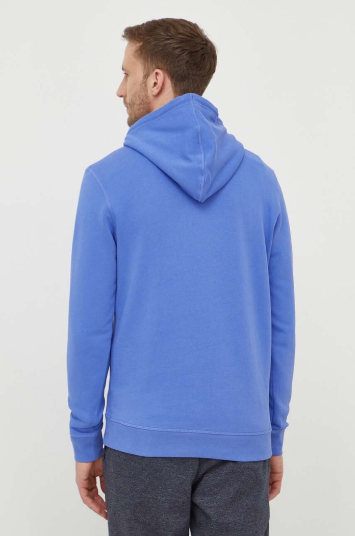Odzież BOSS Orange Bluza z kapturem męska bawełniana Wetalk 50509314 fioletowy