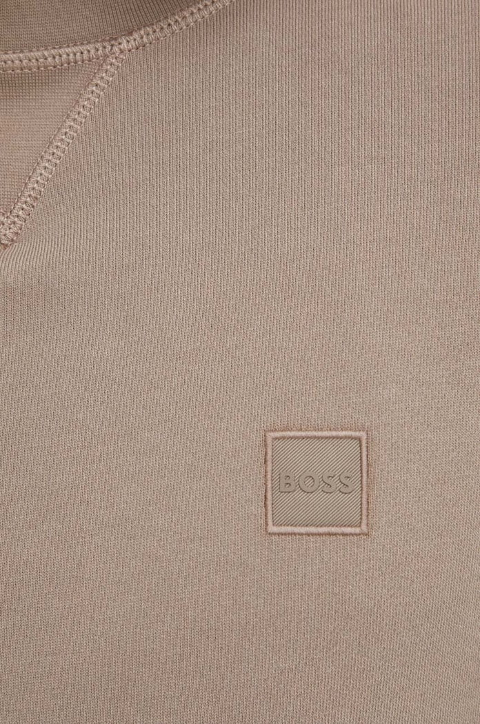 BOSS Orange bluza męska bawełniana Westart 50509323 brązowy