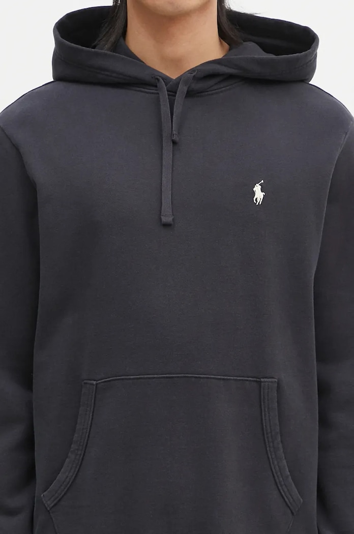 Polo Ralph Lauren hanorac cu glugă din bumbac pentru bărbați bleumarin 710916690