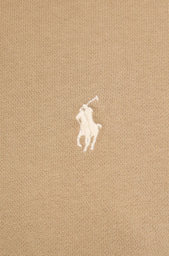 Polo Ralph Lauren hanorac cu glugă bărbătesc din bumbac 710916690 bej