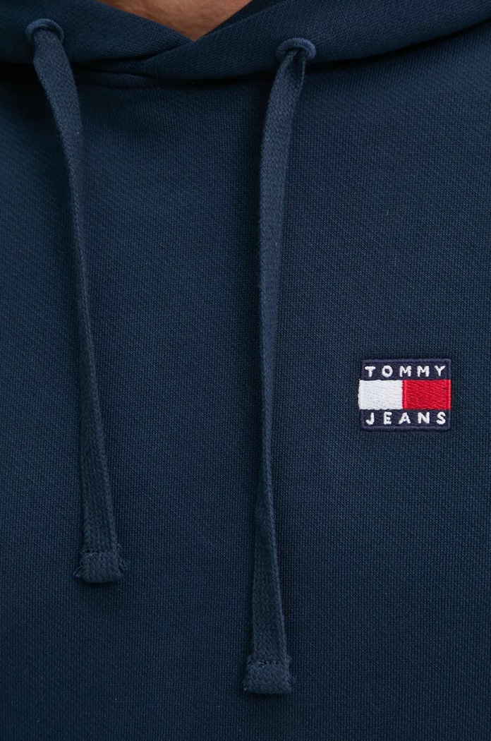 Tommy Jeans bluza bawełniana granatowy DM0DM17988