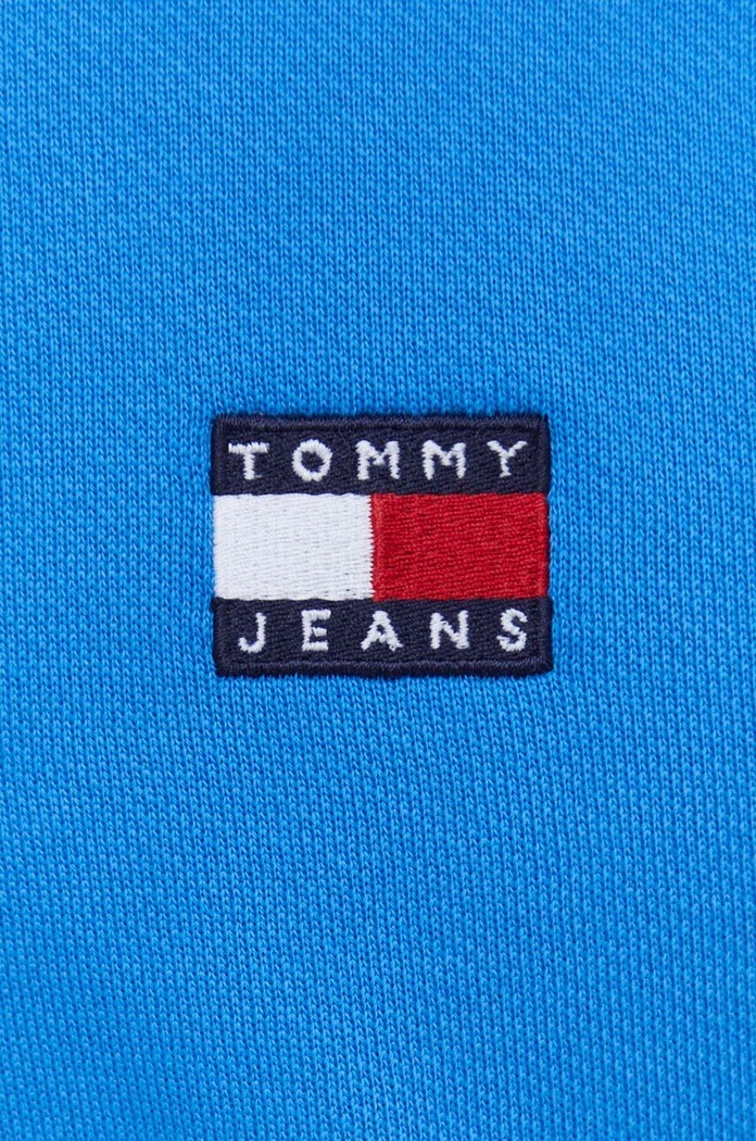 Tommy Jeans bluza bawełniana DM0DM17988 niebieski