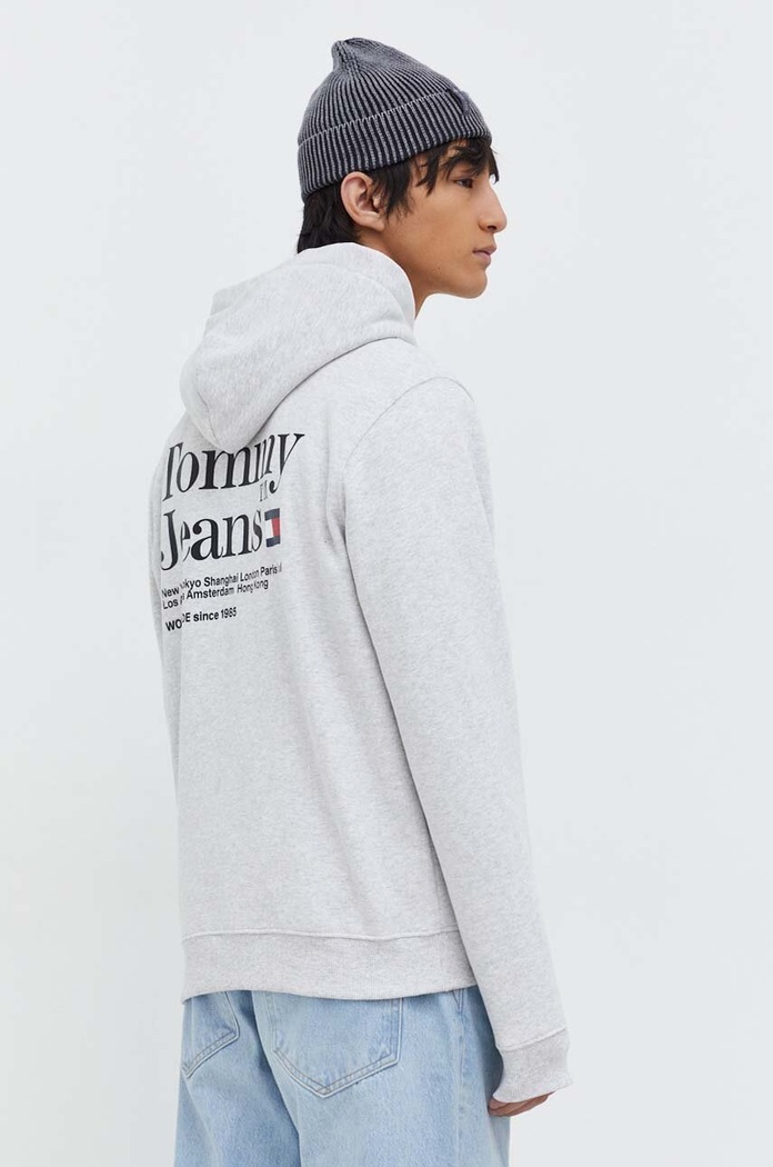 Odzież Tommy Jeans bluza DM0DM18860 szary