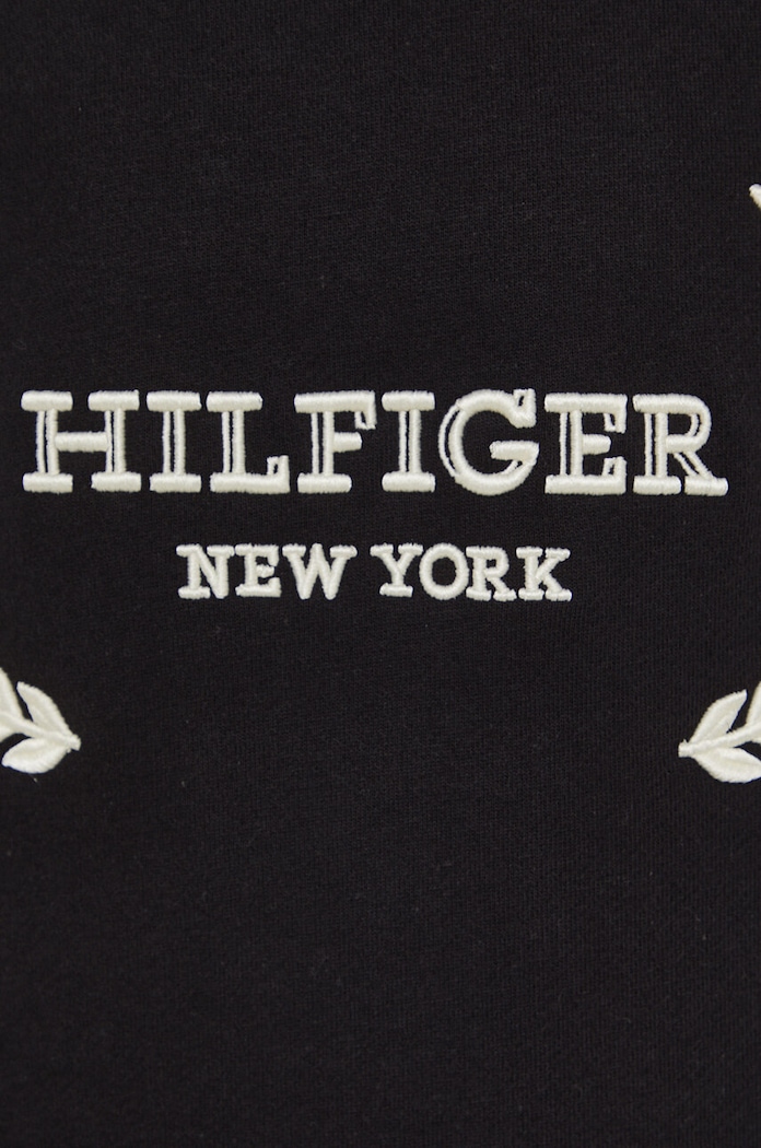 Bavlněná mikina Tommy Hilfiger MW0MW33648 černá