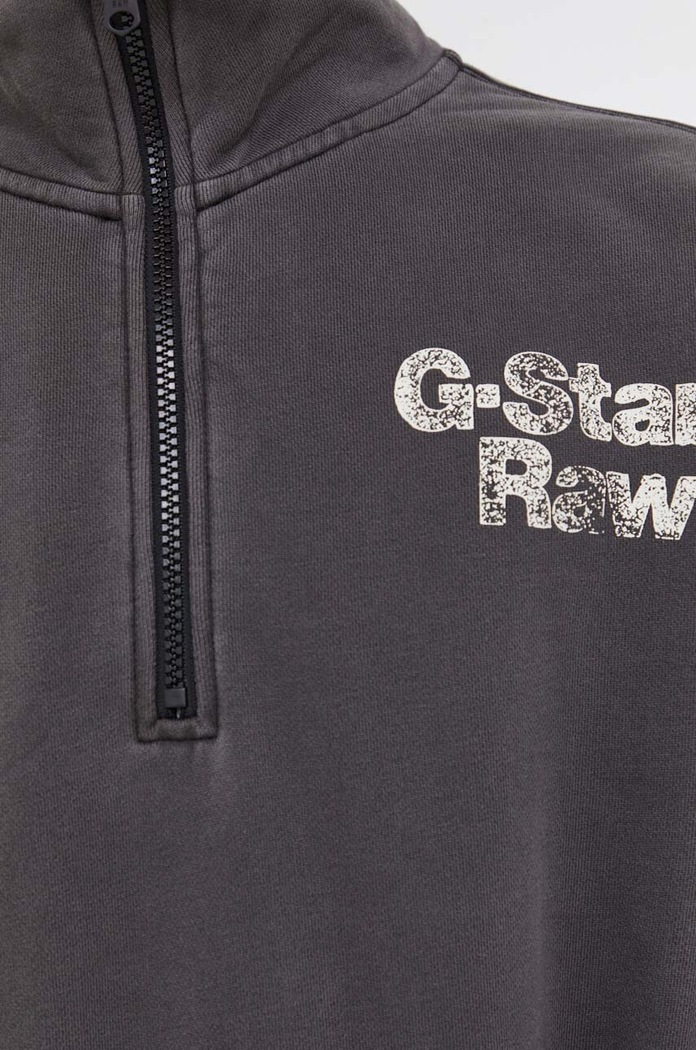 G-Star bluza bawełniana D24666.D249 szary