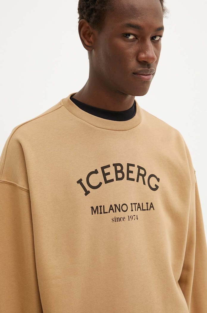 Mikina Iceberg béžová E05D.6317