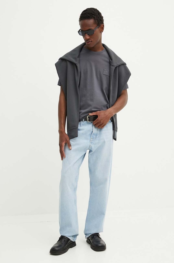 Pulover Iceberg E05D.6317 siva AW24