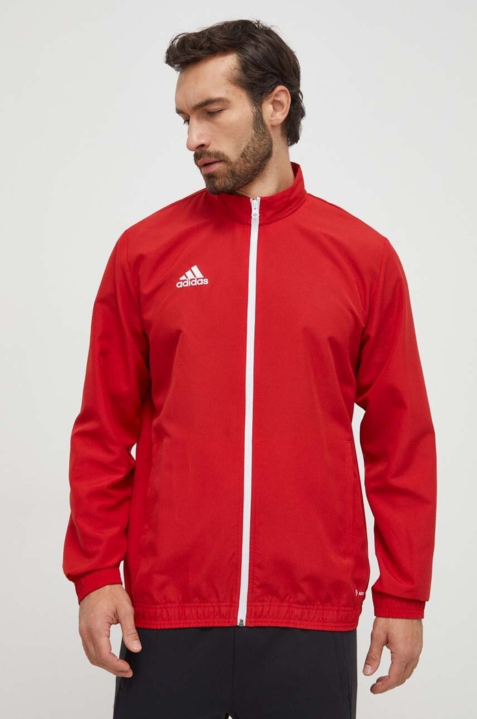 Tréninková mikina adidas Performance Entrada 22 Presentation červená H57536