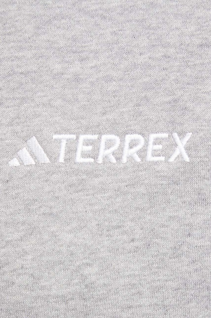 Športová mikina adidas TERREX IB6564 sivá