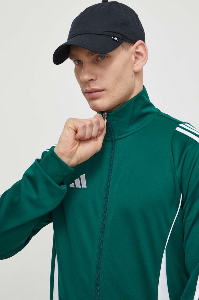 adidas Performance edzős pulóver Tiro 24 zöld IR7500