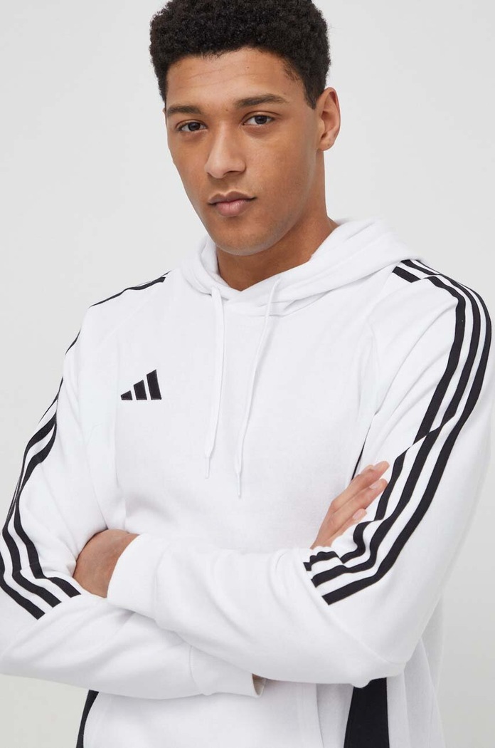 Tepláková mikina adidas Performance Tiro 24 bílá IR7547