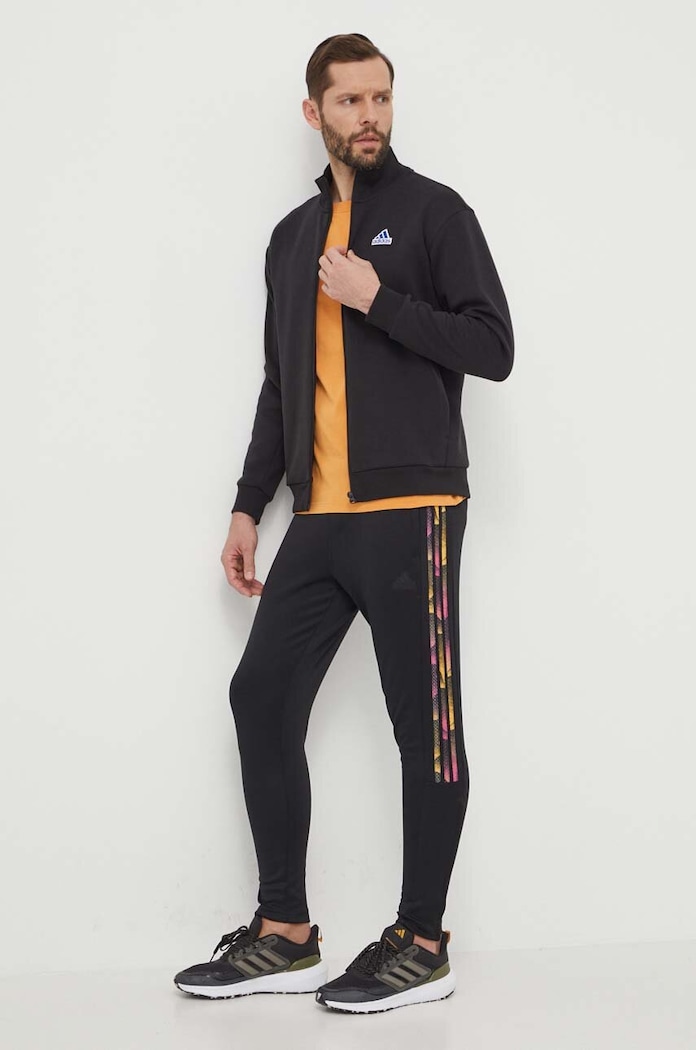 Pulover adidas IS3231 črna SS24