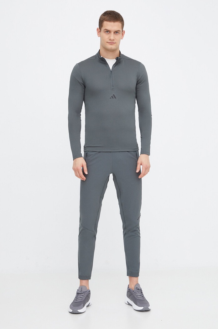 adidas Performance bluza treningowa Workout IS3802 zielony SS24