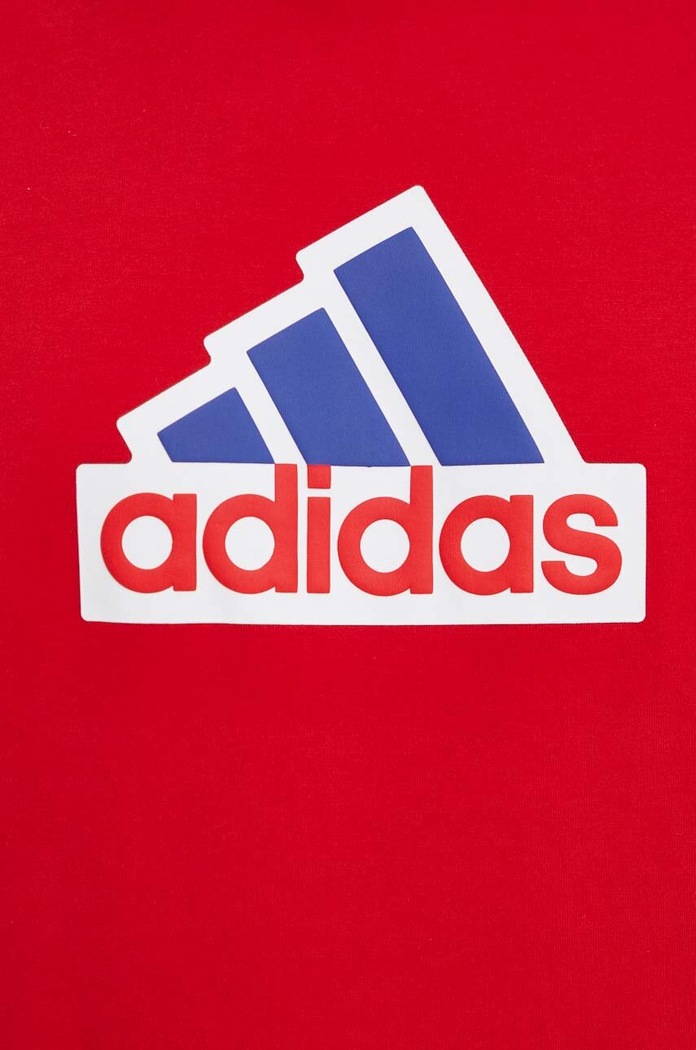 Pulover adidas IS8338 rdeča