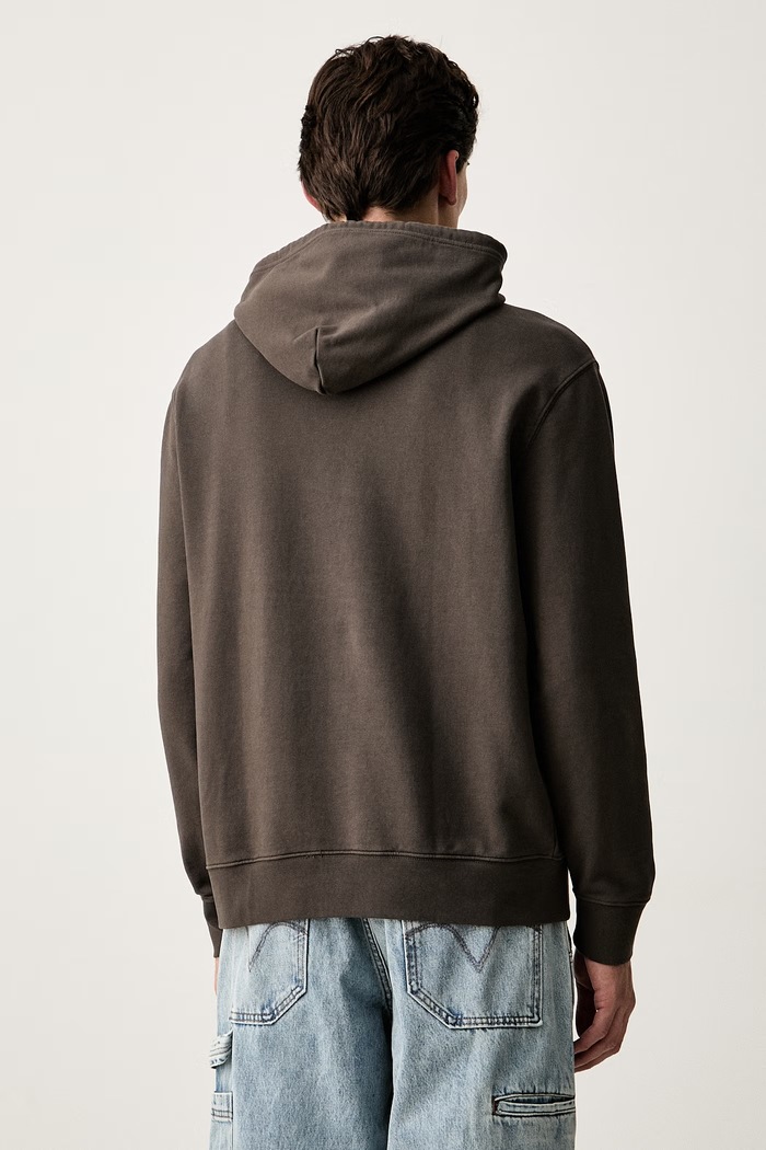 Odzież Levi's bluza z kapturem męska bawełniana THE ORIGINAL HM 34581 brązowy