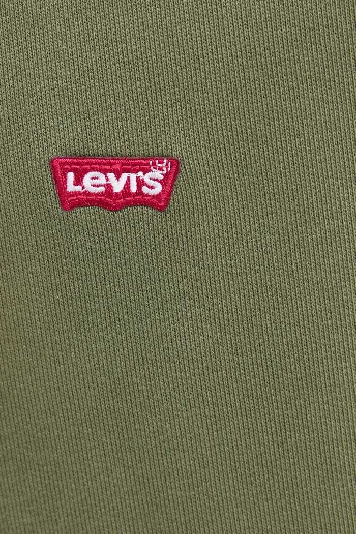 Bavlněná mikina Levi's 34581 zelená