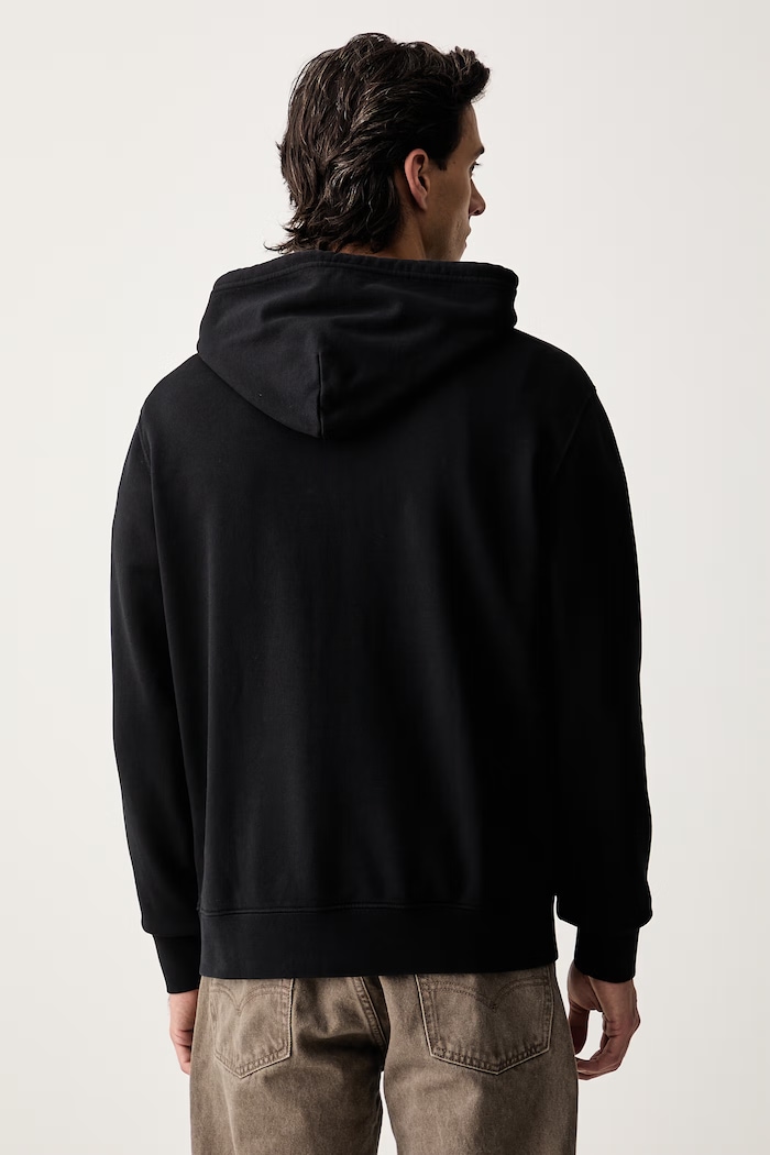 Odzież Levi's bluza z kapturem męska bawełniana THE ORIGINAL HM 34581 czarny