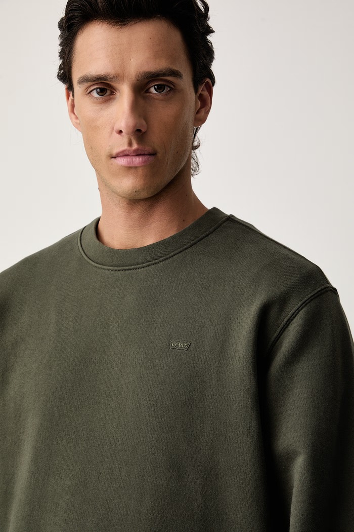 Levi's bluza męska bawełniana THE ORIGINAL HM zielony 35909