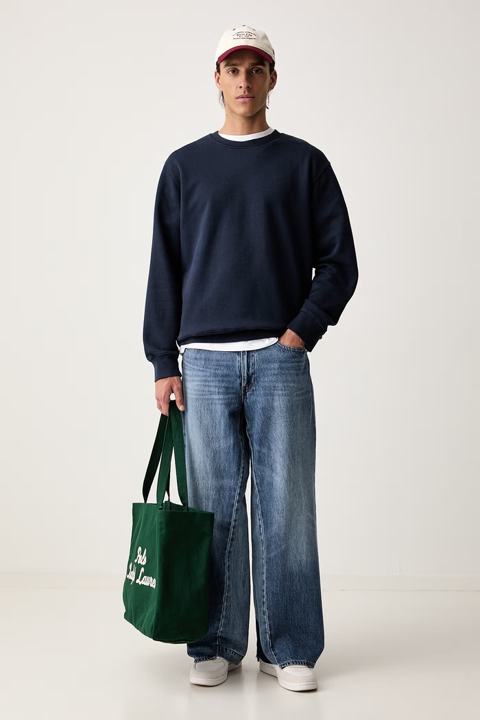 Levi's bluza męska bawełniana THE ORIGINAL HM 35909 niebieski AW25