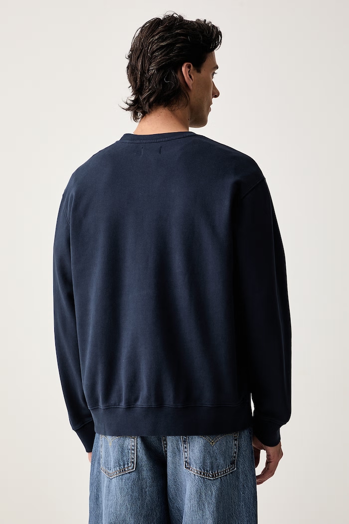 Odzież Levi's bluza męska bawełniana THE ORIGINAL HM 35909 niebieski
