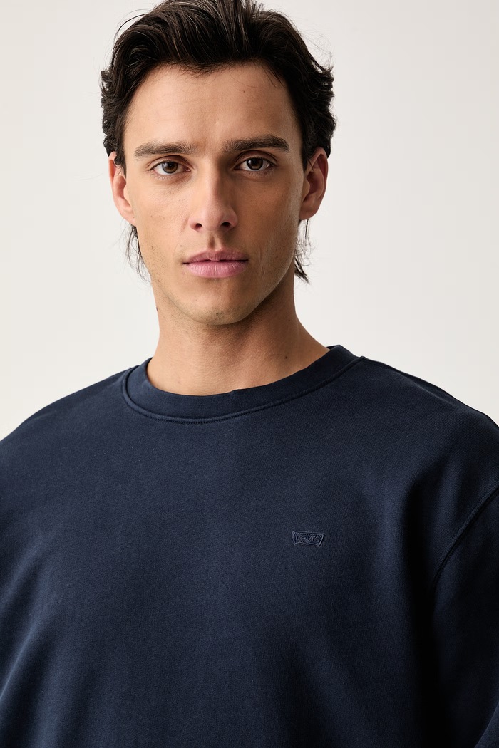 Levi's bluza męska bawełniana THE ORIGINAL HM niebieski 35909